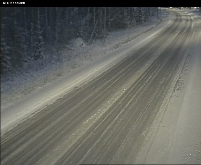 Weather Camera Image Road 6 Kitee, Kesälahti, Kitee, Pohjois-Karjala