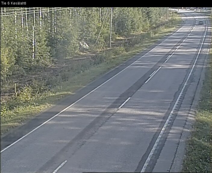 Kelikamerat Kuva Tie 6 Kitee, Kesälahti, Kitee, Pohjois-Karjala