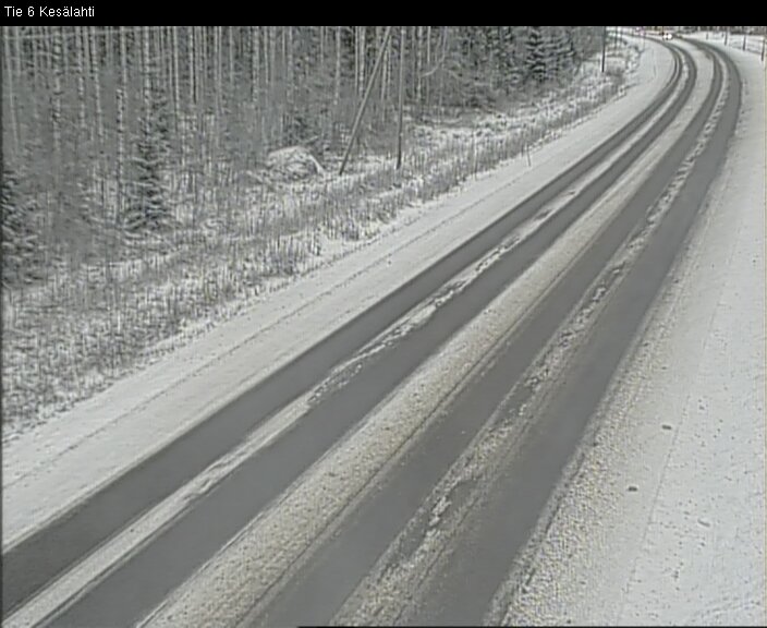 Kelikamerat Kuva Tie 6 Kitee, Kesälahti, Kitee, Pohjois-Karjala