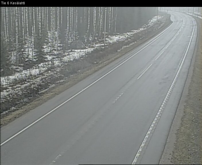 Kelikamerat Kuva Tie 6 Kitee, Kesälahti, Kitee, Pohjois-Karjala