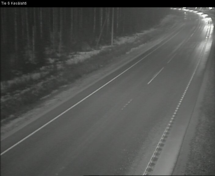 Kelikamerat Kuva Tie 6 Kitee, Kesälahti, Kitee, Pohjois-Karjala