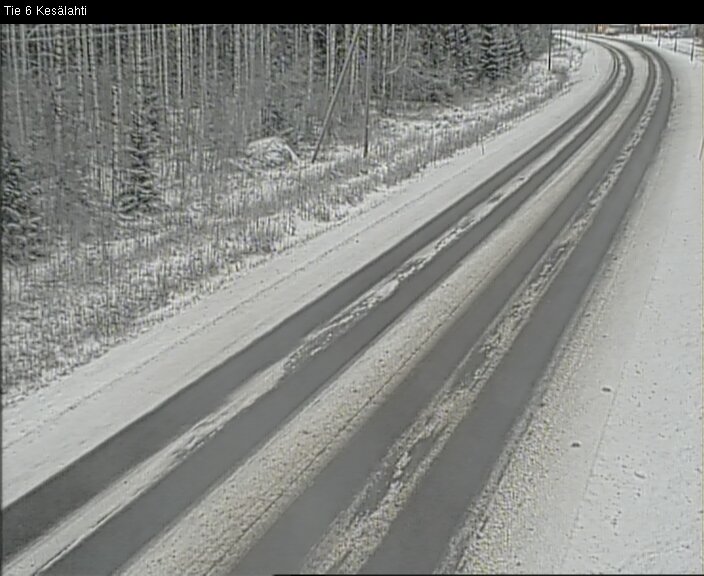 Kelikamerat Kuva Tie 6 Kitee, Kesälahti, Kitee, Pohjois-Karjala