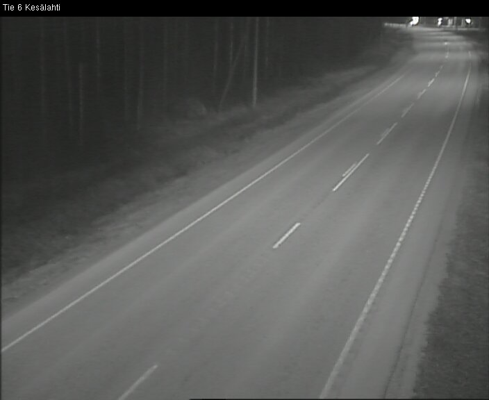 Weather Camera Image Road 6 Kitee, Kesälahti, Kitee, Pohjois-Karjala