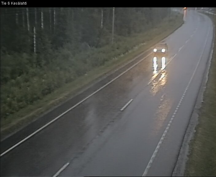 Kelikamerat Kuva Tie 6 Kitee, Kesälahti, Kitee, Pohjois-Karjala