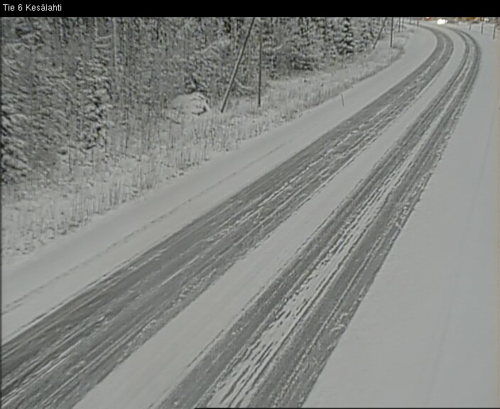 Kelikamerat Kuva Tie 6 Kitee, Kesälahti, Kitee, Pohjois-Karjala