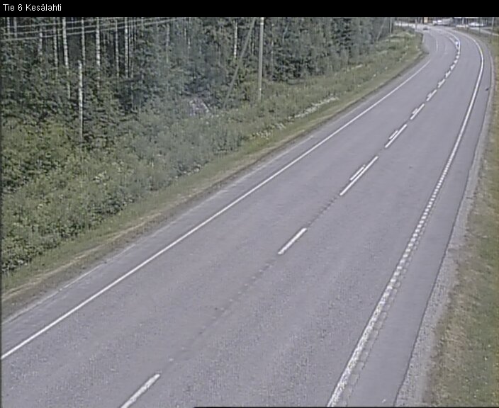 Kelikamerat Kuva Tie 6 Kitee, Kesälahti, Kitee, Pohjois-Karjala