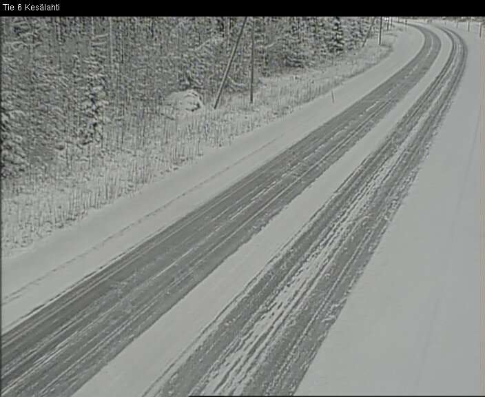 Kelikamerat Kuva Tie 6 Kitee, Kesälahti, Kitee, Pohjois-Karjala