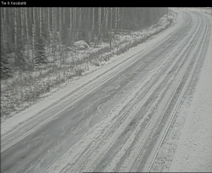 Kelikamerat Kuva Tie 6 Kitee, Kesälahti, Kitee, Pohjois-Karjala
