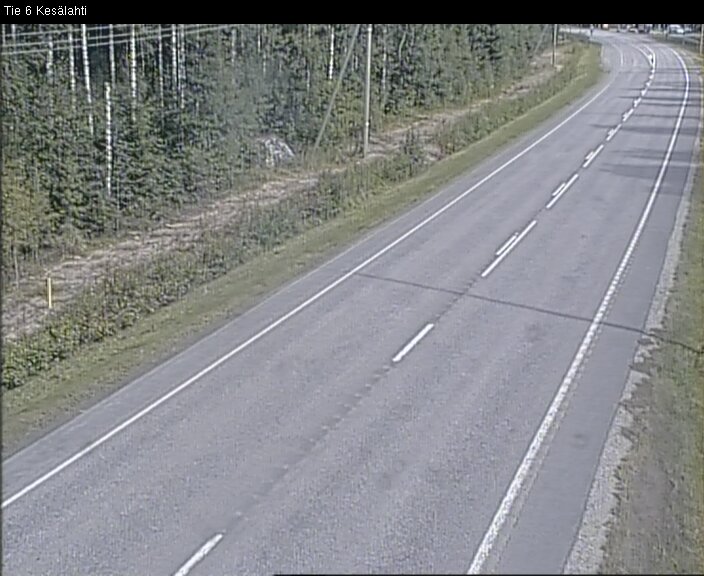 Kelikamerat Kuva Tie 6 Kitee, Kesälahti, Kitee, Pohjois-Karjala