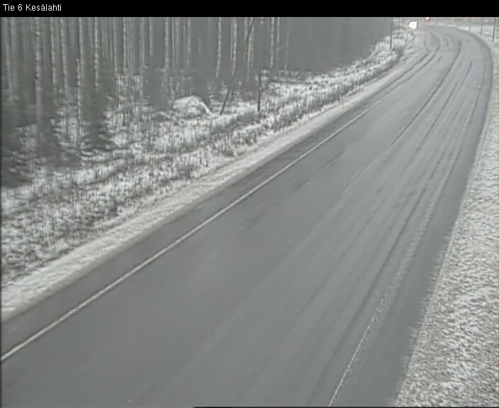 Weather Camera Image Road 6 Kitee, Kesälahti, Kitee, Pohjois-Karjala