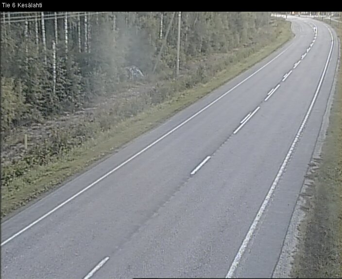 Kelikamerat Kuva Tie 6 Kitee, Kesälahti, Kitee, Pohjois-Karjala