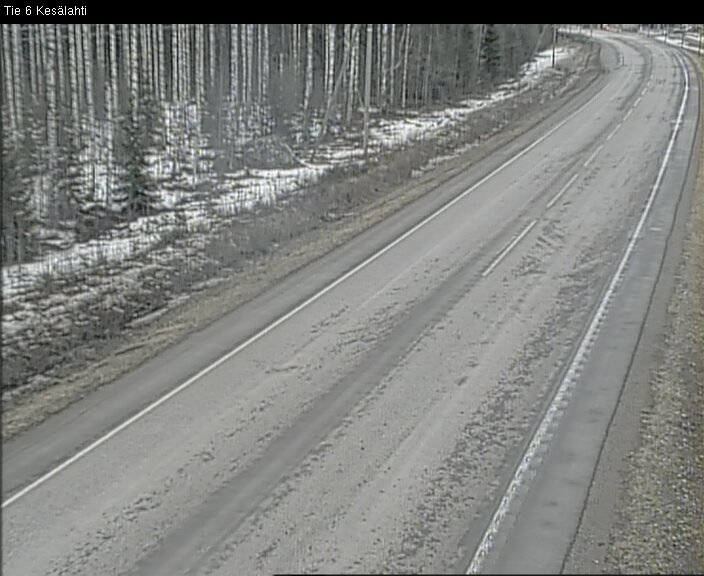 Kelikamerat Kuva Tie 6 Kitee, Kesälahti, Kitee, Pohjois-Karjala