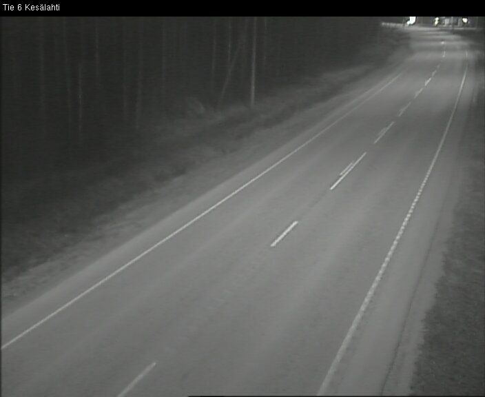 Weather Camera Image Road 6 Kitee, Kesälahti, Kitee, Pohjois-Karjala