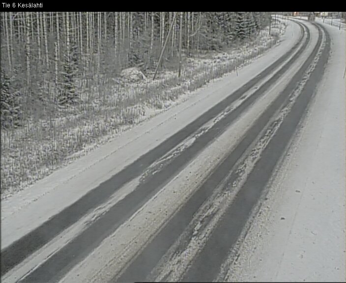 Kelikamerat Kuva Tie 6 Kitee, Kesälahti, Kitee, Pohjois-Karjala