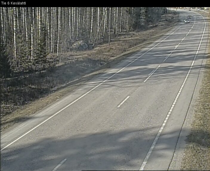 Kelikamerat Kuva Tie 6 Kitee, Kesälahti, Kitee, Pohjois-Karjala