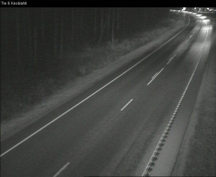 Kelikamerat Kuva Tie 6 Kitee, Kesälahti, Kitee, Pohjois-Karjala