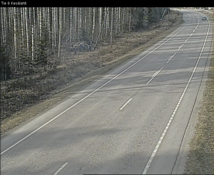 Kelikamerat Kuva Tie 6 Kitee, Kesälahti, Kitee, Pohjois-Karjala