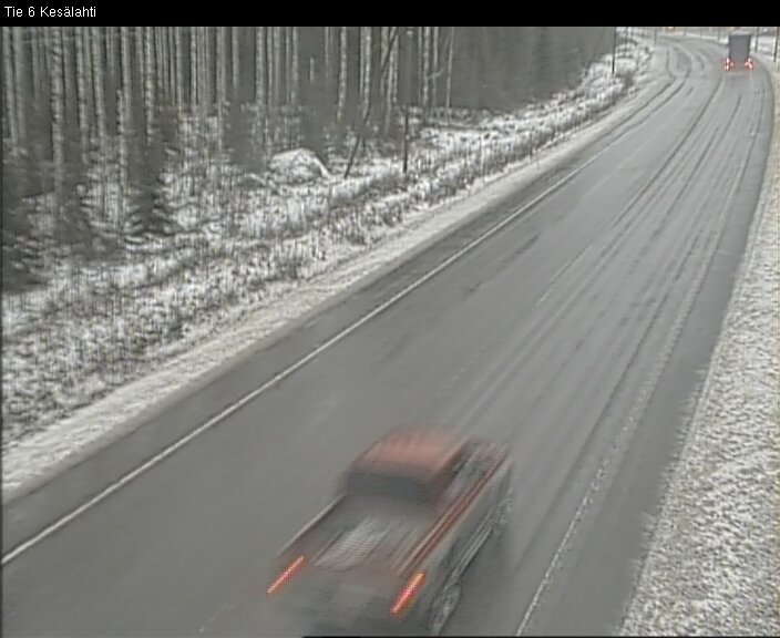 Weather Camera Image Road 6 Kitee, Kesälahti, Kitee, Pohjois-Karjala