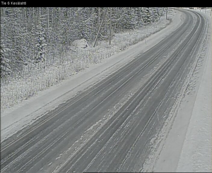 Weather Camera Image Road 6 Kitee, Kesälahti, Kitee, Pohjois-Karjala
