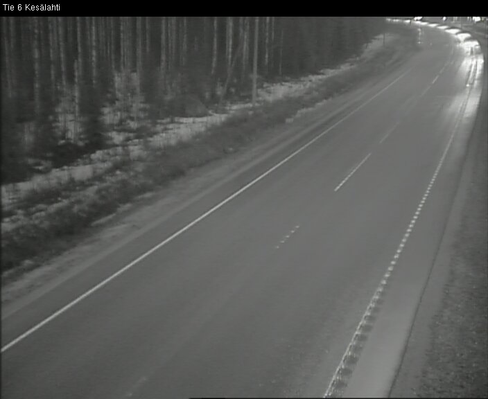 Kelikamerat Kuva Tie 6 Kitee, Kesälahti, Kitee, Pohjois-Karjala