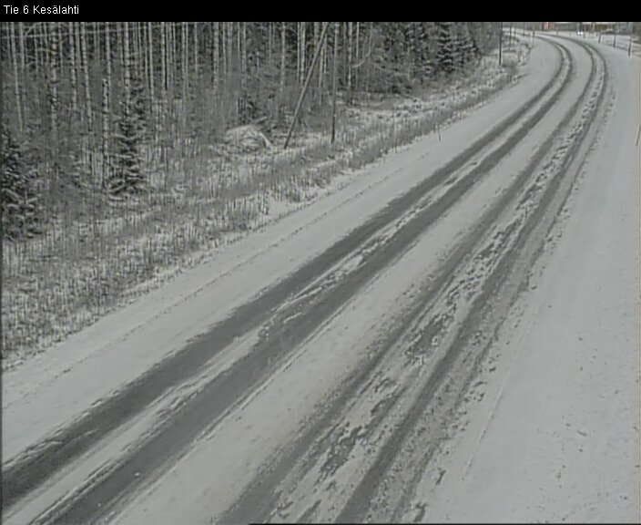 Kelikamerat Kuva Tie 6 Kitee, Kesälahti, Kitee, Pohjois-Karjala