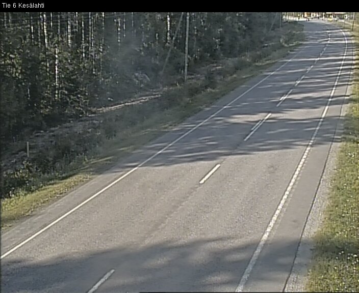 Kelikamerat Kuva Tie 6 Kitee, Kesälahti, Kitee, Pohjois-Karjala