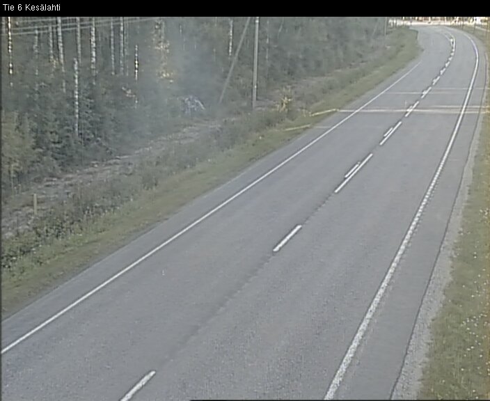 Kelikamerat Kuva Tie 6 Kitee, Kesälahti, Kitee, Pohjois-Karjala