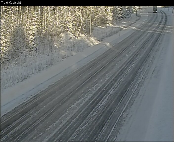 Weather Camera Image Road 6 Kitee, Kesälahti, Kitee, Pohjois-Karjala
