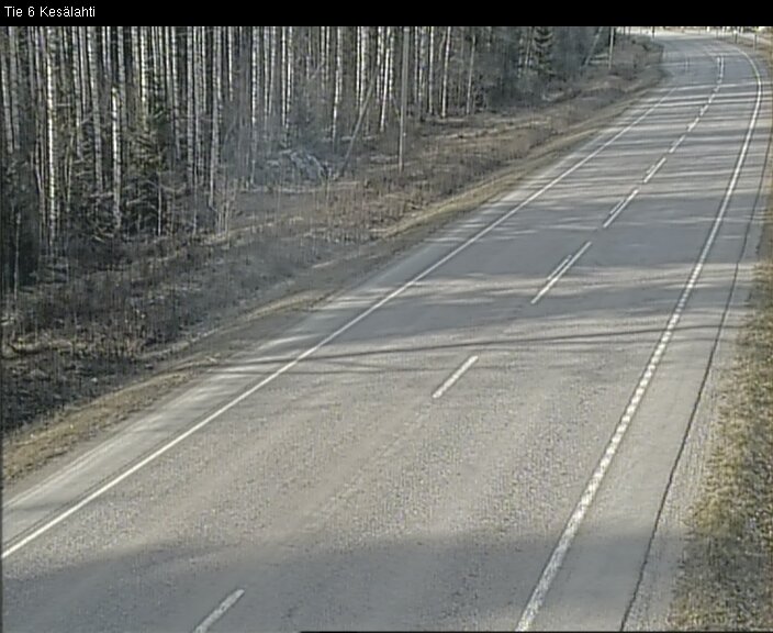 Kelikamerat Kuva Tie 6 Kitee, Kesälahti, Kitee, Pohjois-Karjala