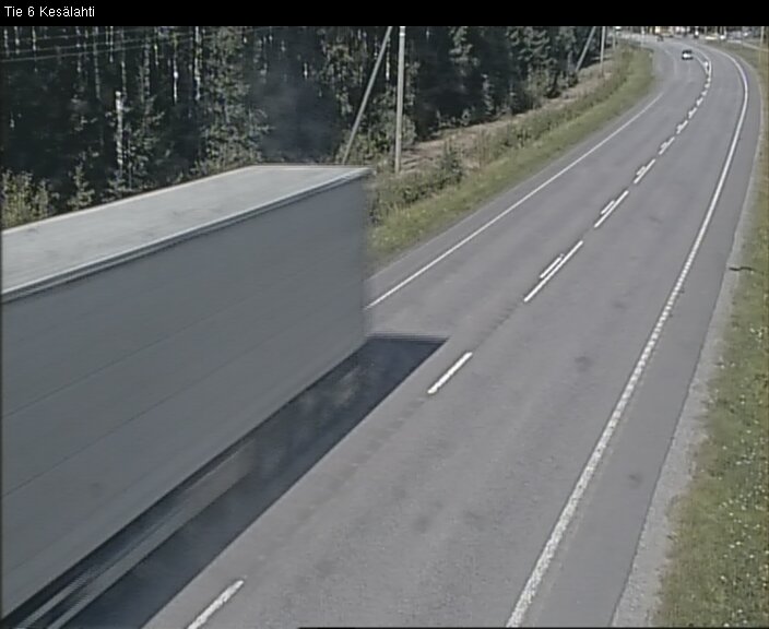Kelikamerat Kuva Tie 6 Kitee, Kesälahti, Kitee, Pohjois-Karjala