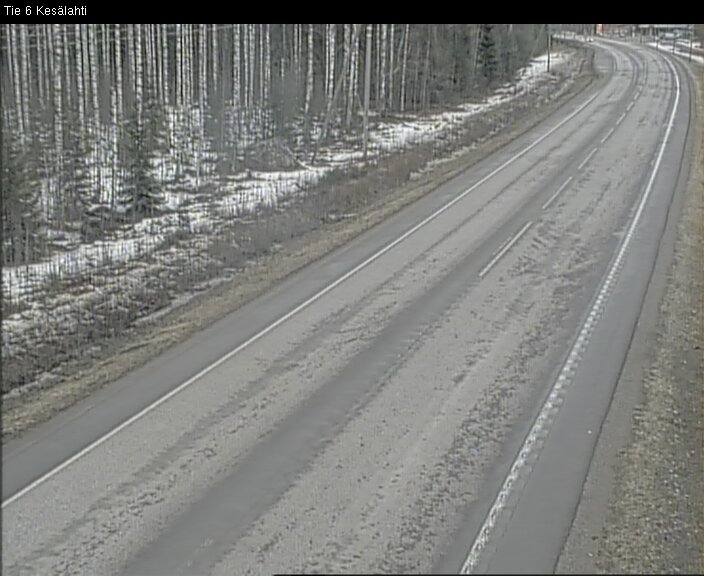 Kelikamerat Kuva Tie 6 Kitee, Kesälahti, Kitee, Pohjois-Karjala