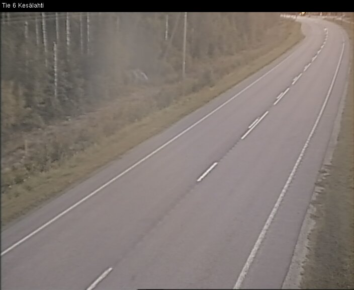Kelikamerat Kuva Tie 6 Kitee, Kesälahti, Kitee, Pohjois-Karjala