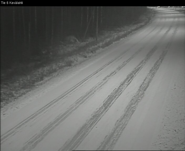 Kelikamerat Kuva Tie 6 Kitee, Kesälahti, Kitee, Pohjois-Karjala