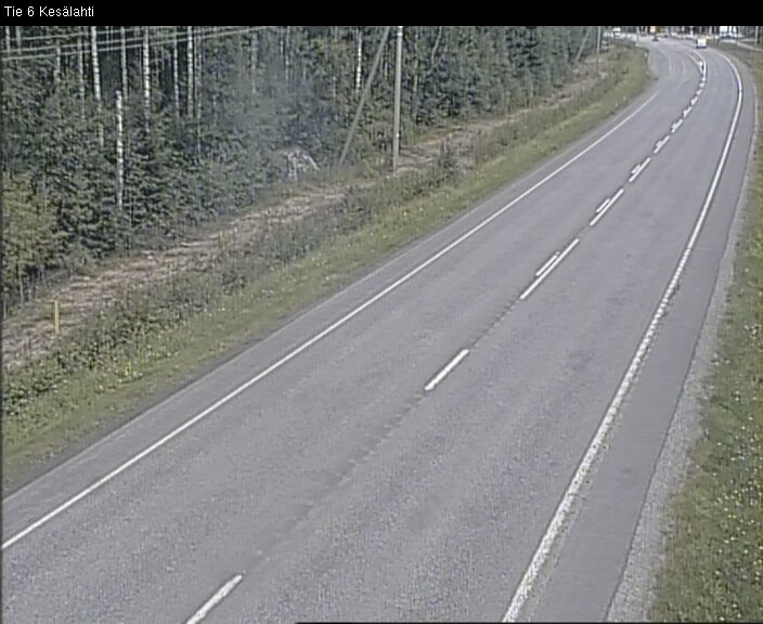 Kelikamerat Kuva Tie 6 Kitee, Kesälahti, Kitee, Pohjois-Karjala