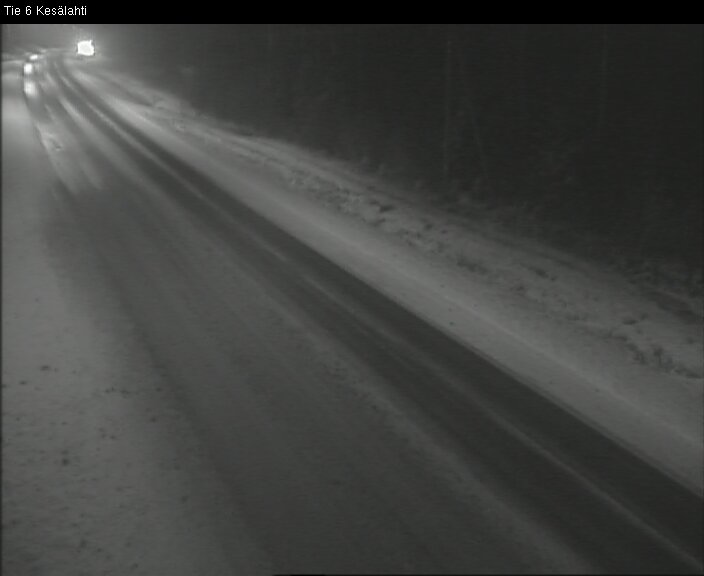 Weather Camera Image Väg 6 Kitee, Kesälax, Kitee, Pohjois-Karjala