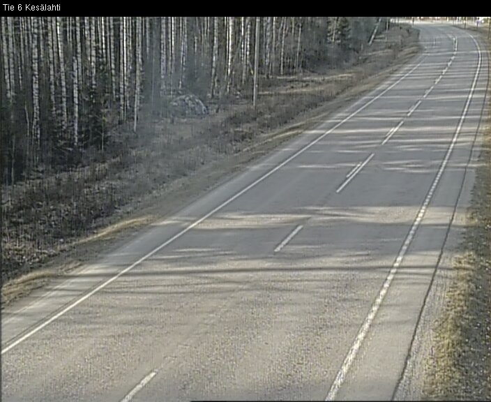 Kelikamerat Kuva Tie 6 Kitee, Kesälahti, Kitee, Pohjois-Karjala