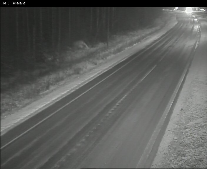 Weather Camera Image Väg 6 Kitee, Kesälax, Kitee, Pohjois-Karjala