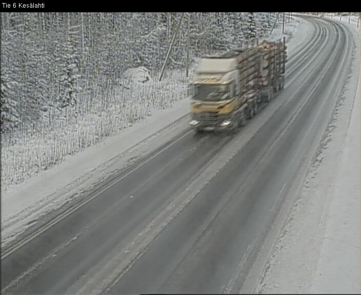 Kelikamerat Kuva Tie 6 Kitee, Kesälahti, Kitee, Pohjois-Karjala