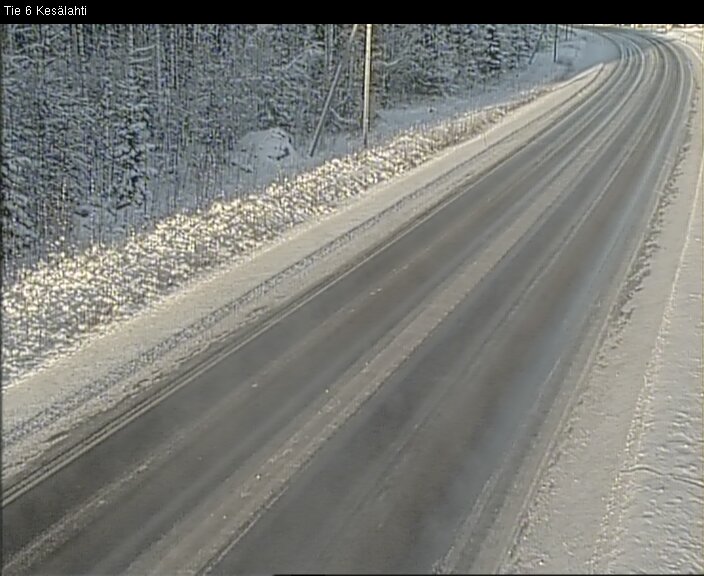Kelikamerat Kuva Tie 6 Kitee, Kesälahti, Kitee, Pohjois-Karjala