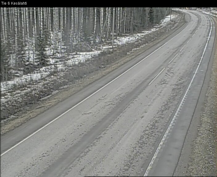 Kelikamerat Kuva Tie 6 Kitee, Kesälahti, Kitee, Pohjois-Karjala