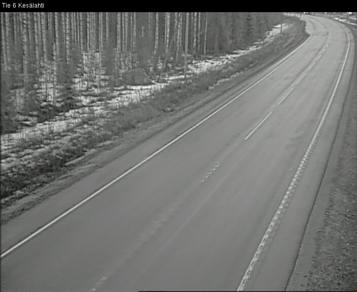 Kelikamerat Kuva Tie 6 Kitee, Kesälahti, Kitee, Pohjois-Karjala