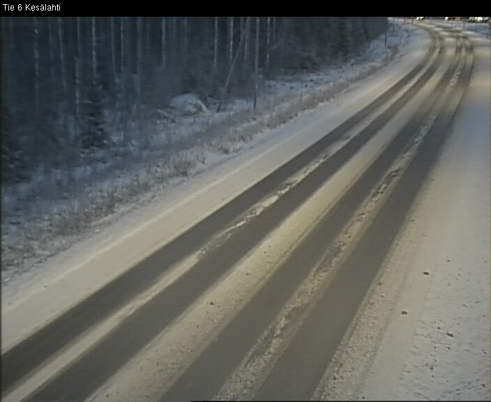 Kelikamerat Kuva Tie 6 Kitee, Kesälahti, Kitee, Pohjois-Karjala