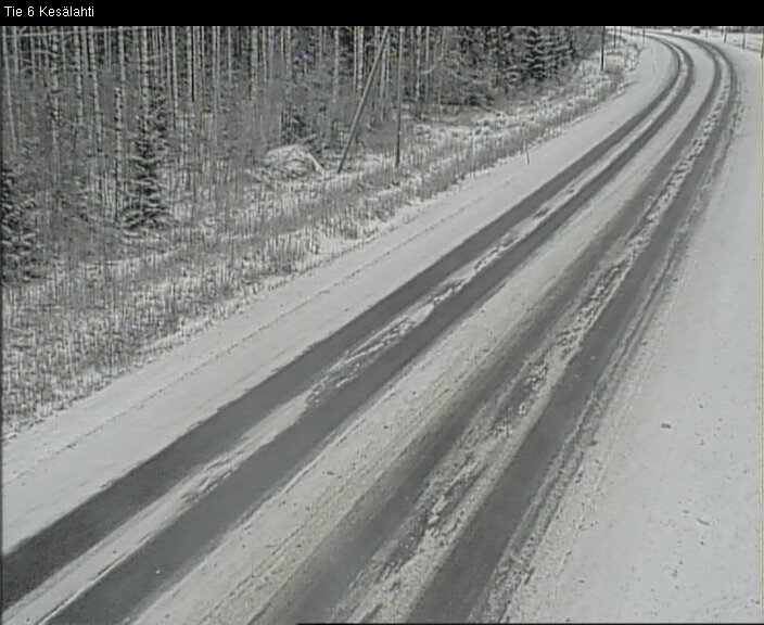 Kelikamerat Kuva Tie 6 Kitee, Kesälahti, Kitee, Pohjois-Karjala