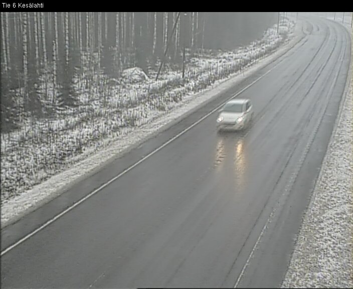 Weather Camera Image Road 6 Kitee, Kesälahti, Kitee, Pohjois-Karjala