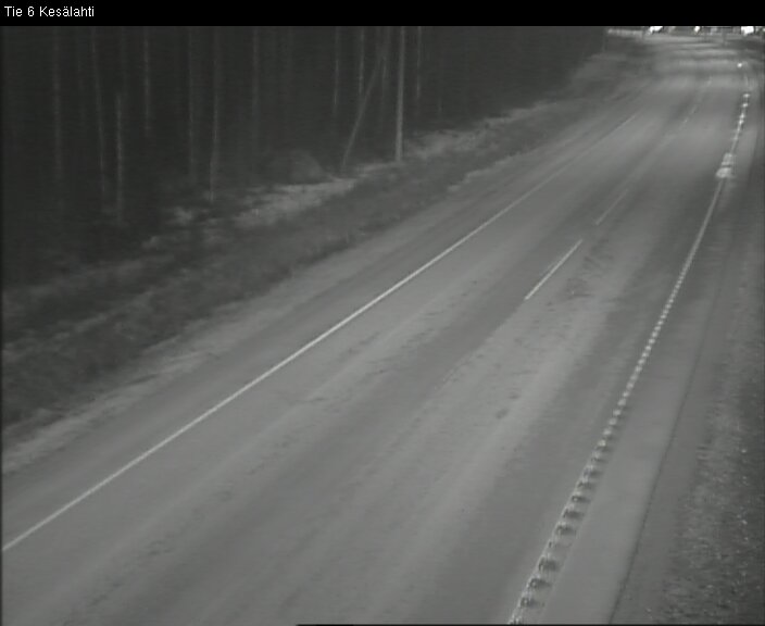 Kelikamerat Kuva Tie 6 Kitee, Kesälahti, Kitee, Pohjois-Karjala