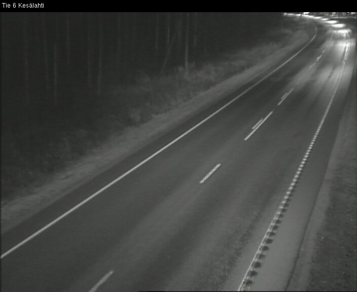 Kelikamerat Kuva Tie 6 Kitee, Kesälahti, Kitee, Pohjois-Karjala