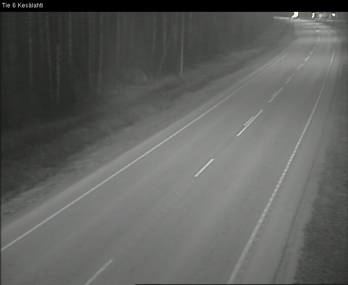 Weather Camera Image Road 6 Kitee, Kesälahti, Kitee, Pohjois-Karjala