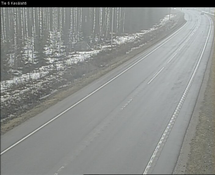 Kelikamerat Kuva Tie 6 Kitee, Kesälahti, Kitee, Pohjois-Karjala