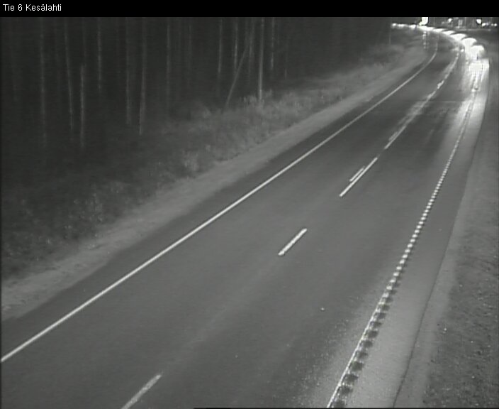 Kelikamerat Kuva Tie 6 Kitee, Kesälahti, Kitee, Pohjois-Karjala