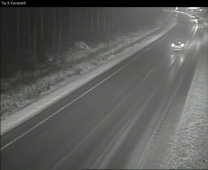 Weather Camera Image Road 6 Kitee, Kesälahti, Kitee, Pohjois-Karjala